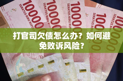 济南打官司欠债怎么办？如何避免败诉风险？