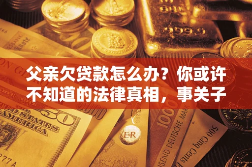 济南父亲欠贷款怎么办？你或许不知道的法律真相，事关子女未来