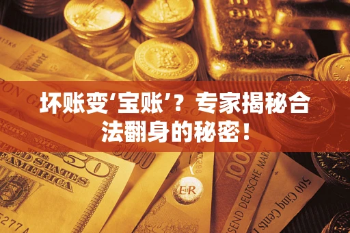 济南坏账变‘宝账’？专家揭秘合法翻身的秘密！