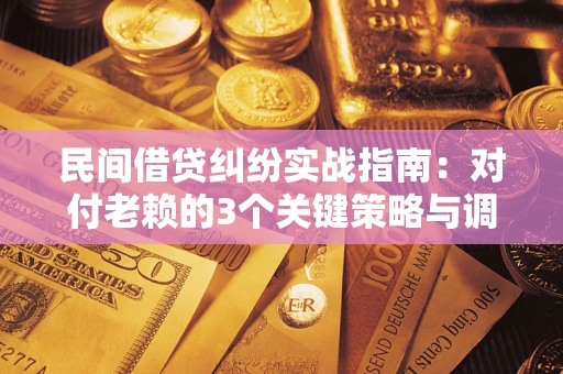 济南民间借贷纠纷实战指南：对付老赖的3个关键策略与调解盲区解析
