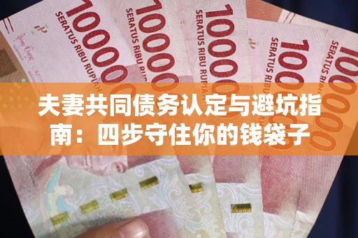 济南夫妻共同债务认定与避坑指南：四步守住你的钱袋子