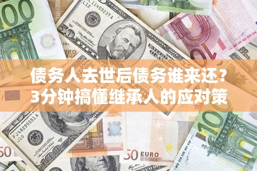 济南债务人去世后债务谁来还？3分钟搞懂继承人的应对策略