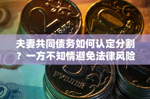 济南夫妻共同债务如何认定分割？一方不知情避免法律风险必看！